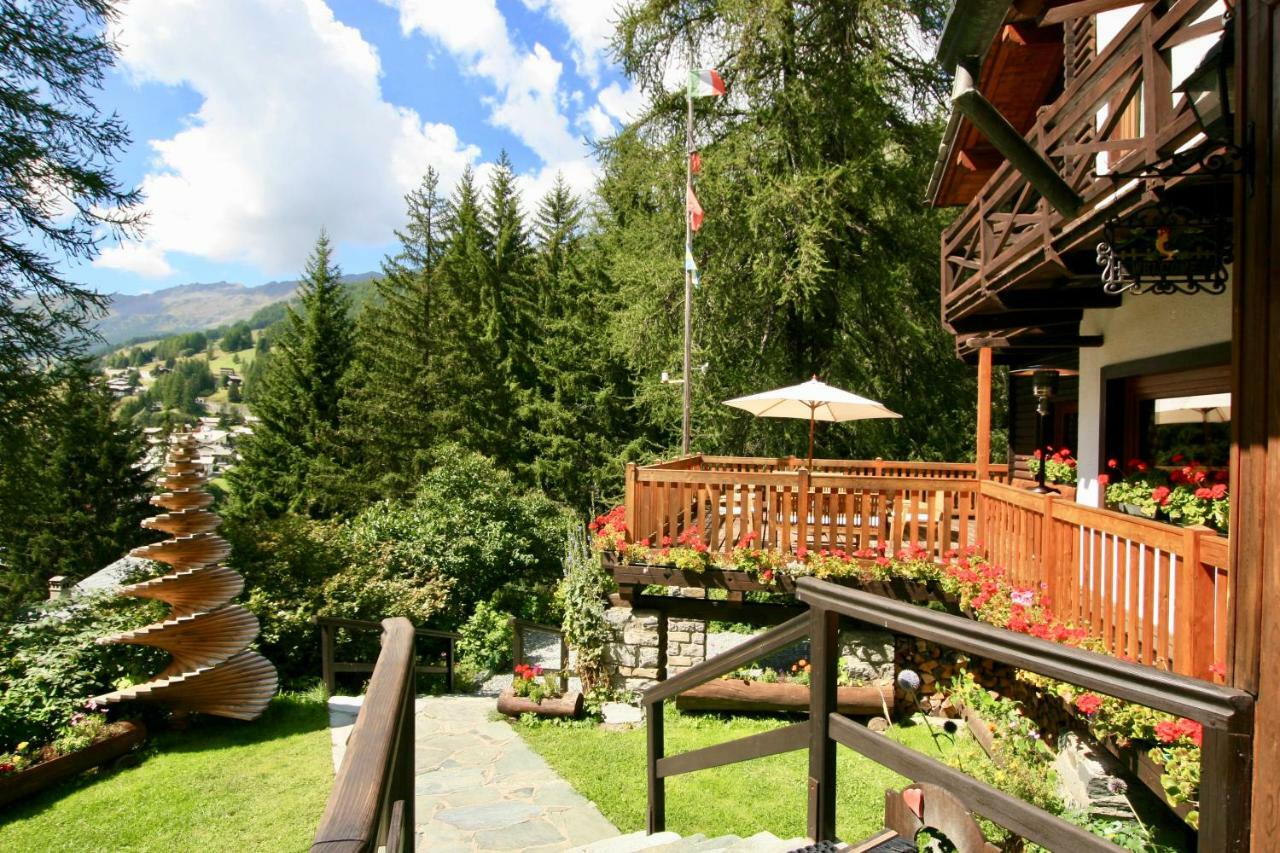 Albergo Villa Anna Maria Champoluc Esterno foto